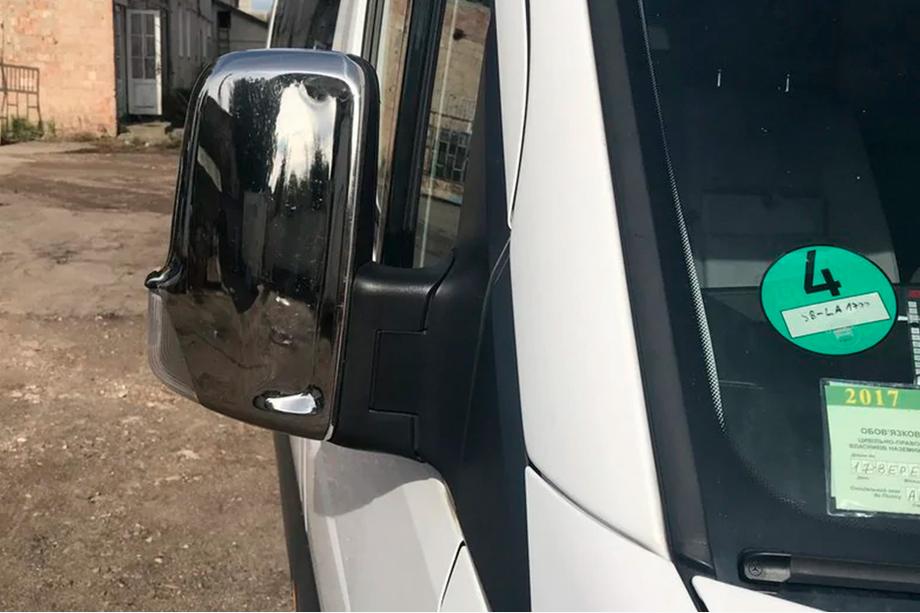 Volkswagen Crafter 2006-2016 Chromowane Nakładki na Lusterka (2 szt.) Zdjęcia 10