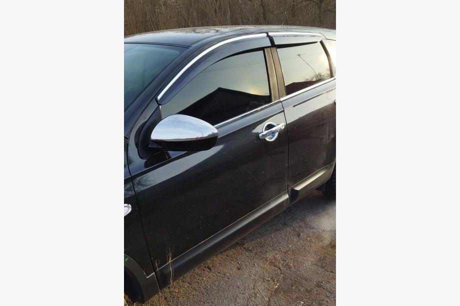 Nissan Qashqai 2010-2014 Nakładki na Lusterka (2 szt., Stal Nierdzewna) OmsaLine - Włoska Stal Nierdzewna Zdjęcia 7
