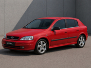 Opel Astra G classic 1998-2012 Chromowane Listwy Ozdobne na Szyby (4 szt) zdjęcia 3