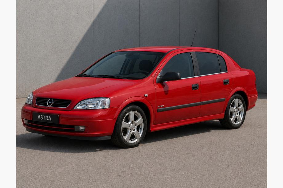 Opel Astra G classic 1998-2012 Chromowane Listwy Ozdobne na Szyby (4 szt) Image