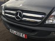 Mercedes Sprinter W906 2006–2018 Chromowane Nakładki na Grill (2006-2013, Stal Nierdzewna) Carmos - Turecka Stal Nierdzewna zdjęcia 7