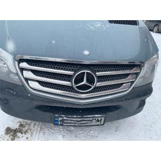Obramowanie grilla (2013↗, stal nierdzewna) Mercedes Sprinter W906 2006–2018 zdjęcia 4