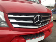 Mercedes Sprinter W906 2006–2018 Chromowane Nakładki na Grill (2013↗, Stal Nierdzewna) OmsaLine - Włoska Stal Nierdzewna zdjęcia 6