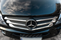 Mercedes Sprinter W906 2006–2018 Chromowane Nakładki na Grill (2013↗, Stal Nierdzewna) OmsaLine - Włoska Stal Nierdzewna zdjęcia 5