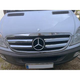 Obramowanie Atrapy Chromowane (2006-2013, Stal Nierdzewna) Mercedes Sprinter W906 2006–2018 zdjęcia 1