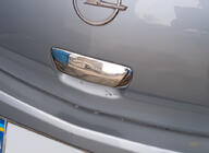 Opel Corsa D 2007-2014 Nakładka na klamkę tylnych drzwi ze stali nierdzewnej zdjęcia 1