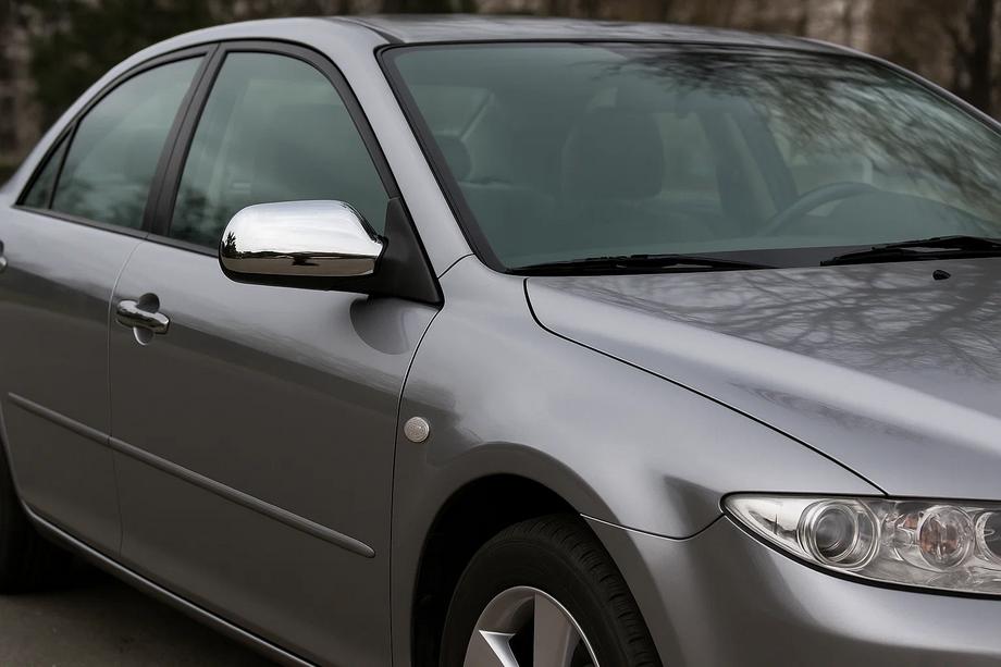 Mazda 6 2003-2008 Chromowane Nakładki na Lusterka (2 szt) Image