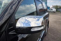 Toyota Land Cruiser 200 2007-2021 Nakładki na lusterka 2012↗ (2 szt., Stal Nierdzewna) zdjęcia 1