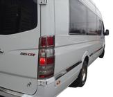 Volkswagen Crafter 2006-2016 Listwy drzwi ze stali nierdzewnej ExtraLong. Carmos - Stal Turecka zdjęcia 6
