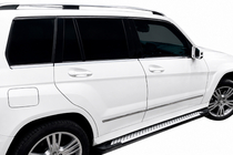 Mercedes GLK class X204 2008-2015 Progi Boczné Allmond Grey (2 szt, Aluminium) zdjęcia 1
