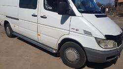 Mercedes Sprinter W901/902/903/904/905 1995–2006 Progi Boczné Premium (2 szt., Stal Nierdzewna) Średni Rozstaw Osi, Ø60 zdjęcia 3