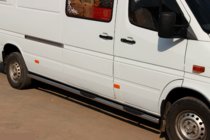 Volkswagen LT 1995-2006 Rury Boczne (2 szt., Stal Nierdzewna) zdjęcia 5