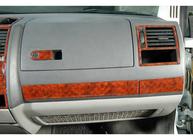 Volkswagen T5 Transporter 2003-2010 Nakładki na deskę rozdzielczą (Turcja) Aluminium zdjęcia 8