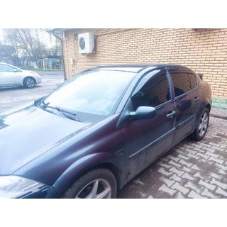 Deflektory szyb SD (4 szt, Perflex Sport) Renault Megane II 2004-2009 zdjęcia 3