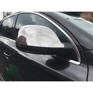 Nakładki na Lusterka (2 szt, Stal Nierdzewna) Audi Q7 2005-2015 zdjęcia 3