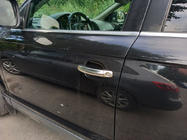 Audi Q7 2005-2015 Nakładki na Klamek Chromowane (4 szt., Stal Nierdzewna) OmsaLine, bez przycisku zdjęcia 1