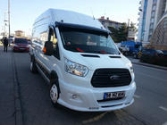 Ford Transit 2014- Daszek na szybę przednią (czarny połysk, 5mm) zdjęcia 9