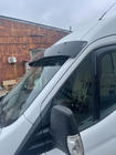 Ford Transit 2014- Daszek na szybę przednią (czarny połysk, 5mm) zdjęcia 22