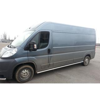 Rury Boczne (2 szt., Stal Nierdzewna) Citroen Jumper 2007-2025 zdjęcia 2