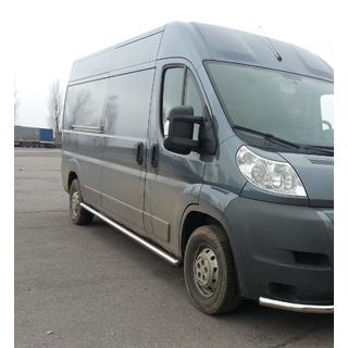 Rury Boczne (2 szt., Stal Nierdzewna) Citroen Jumper 2007-2025 zdjęcia 4