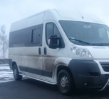 Citroen Jumper 2007-2025 Progi Boczné Premium (2 szt., Stal Nierdzewna) Krótki Rozstaw Osi, Ø60 zdjęcia 2