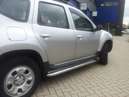 Dacia Duster 2008-2018 Progi Boczné Premium (2 szt., Stal Nierdzewna) zdjęcia 1