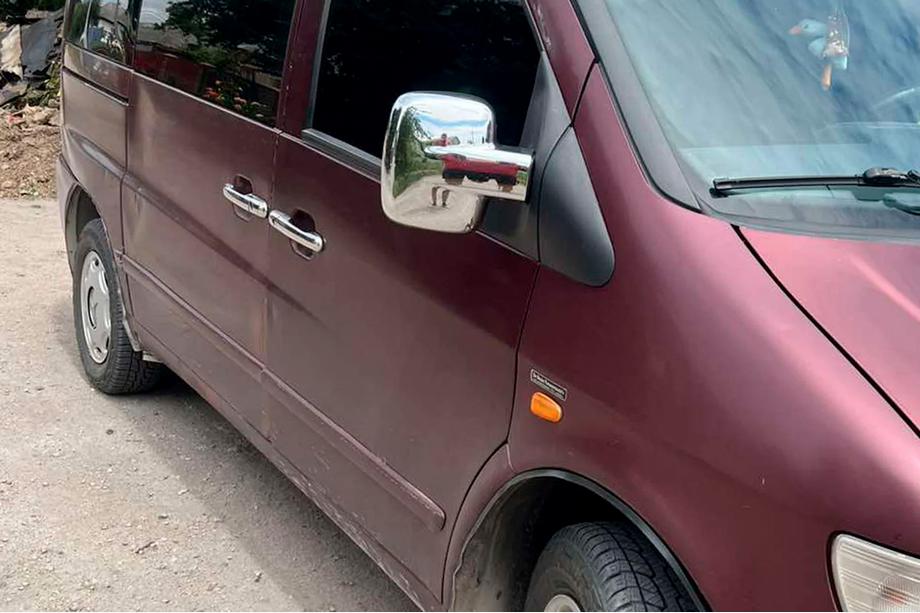 Mercedes Vito W638 1996-2003 Nakładki na Lusterka (2 szt, Chrom) Zdjęcia 4