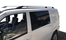 Mercedes Vito W638 1996-2003 Relingi Dachowe Chromowane Metalowe Nóżki zdjęcia 1