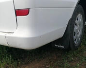 Mercedes Vito W638 1996-2003 Chlapacze Premium (Turcja, miękkie) Komplet 4 chlapaczy zdjęcia 1