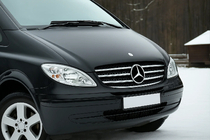 Mercedes Vito W639 2004-2014 Nakładka na grill 2004-2010 stal nierdzewna OmsaLine - Włoska Stal Nierdzewna zdjęcia 1