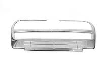 Fiat Doblo II 2010-2022 Nakładki na grill (2010-2015, komplet, stal nierdzewna) Carmos - Turecka Stal Nierdzewna zdjęcia 4