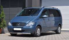 Mercedes Vito W639 2004-2014 Osłona Przednia ST008 (Stal Nierdzewna) 2004-2010, 42mm zdjęcia 2