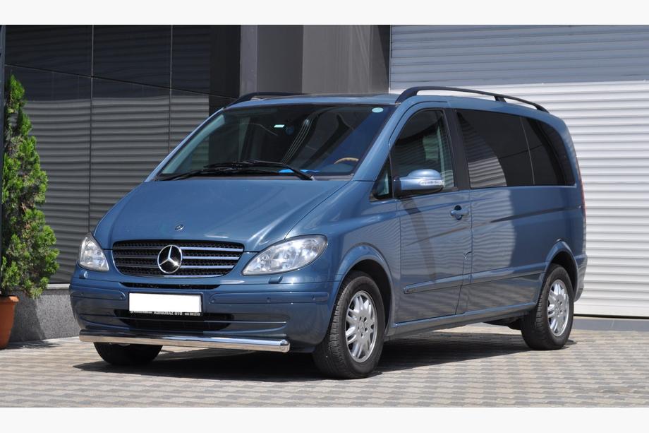 Mercedes Vito W639 2004-2014 Osłona Przednia ST008 (Stal Nierdzewna) 2010-2015, 60mm Zdjęcia 2