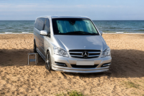 Mercedes Vito W639 2004-2014 Nakładka na zderzak BRB V1 (do lakierowania) Rok 2004-2010 zdjęcia 1