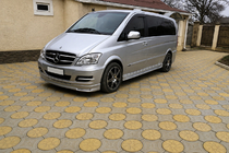 Mercedes Vito W639 2004-2014 Nakładka na zderzak BRB V1 (do lakierowania) Rok 2004-2010 zdjęcia 3