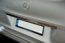 Mercedes Vito/V-class W447 2014- Nakładka na tylny zderzak OmsaLine Stal Nierdzewna Matowy zdjęcia 8