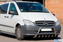 Mercedes Viano 2004-2014 Pałąk Przedni WT003/004 (Stal Nierdzewna) 60mm, bez napisu zdjęcia 2