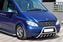 Mercedes Viano 2004-2014 Pałąk Przedni WT003/004 (Stal Nierdzewna) 60mm, bez napisu zdjęcia 10