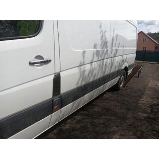 Chromowane Nakładki na Klamek Drzwi (4 szt, Stal Nierdzewna) Mercedes Sprinter W906 2006–2018 zdjęcia 3