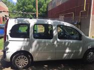 Mercedes Citan 2013-2021 Relingi Dachowe Czarne Podstawa standardowa, plastikowe stopki zdjęcia 2
