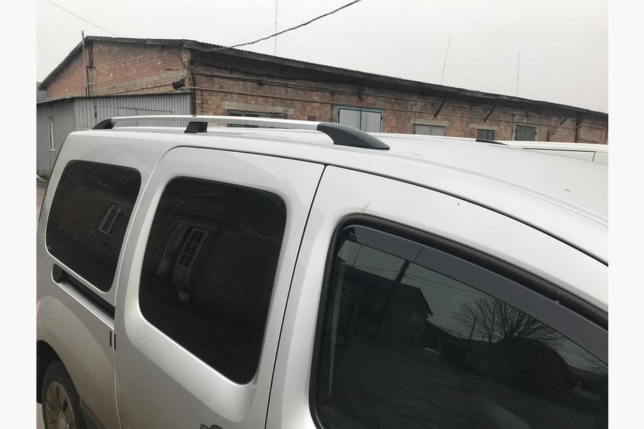 Mercedes Citan 2013-2021 Relingi Dachowe Chromowane Podstawa standardowa, metalowe stopki Zdjęcia 15