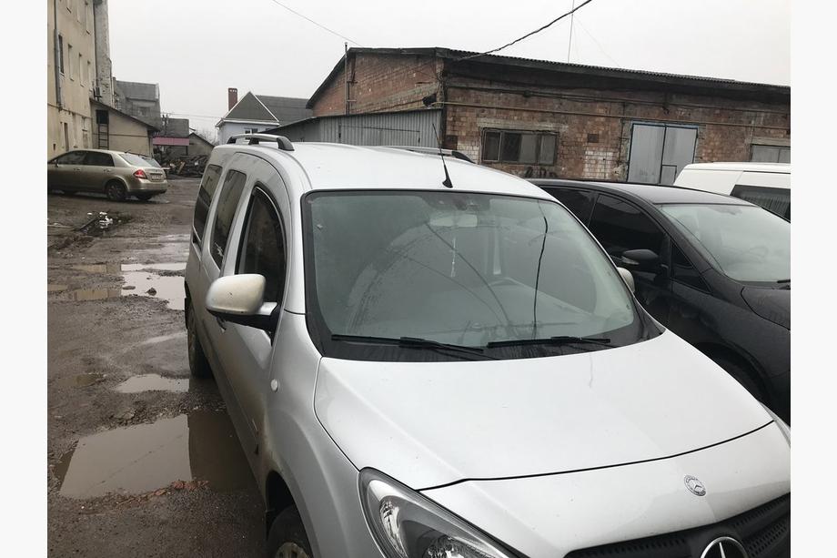 Mercedes Citan 2013-2021 Relingi Dachowe Chromowane Podstawa standardowa, metalowe stopki Zdjęcia 17