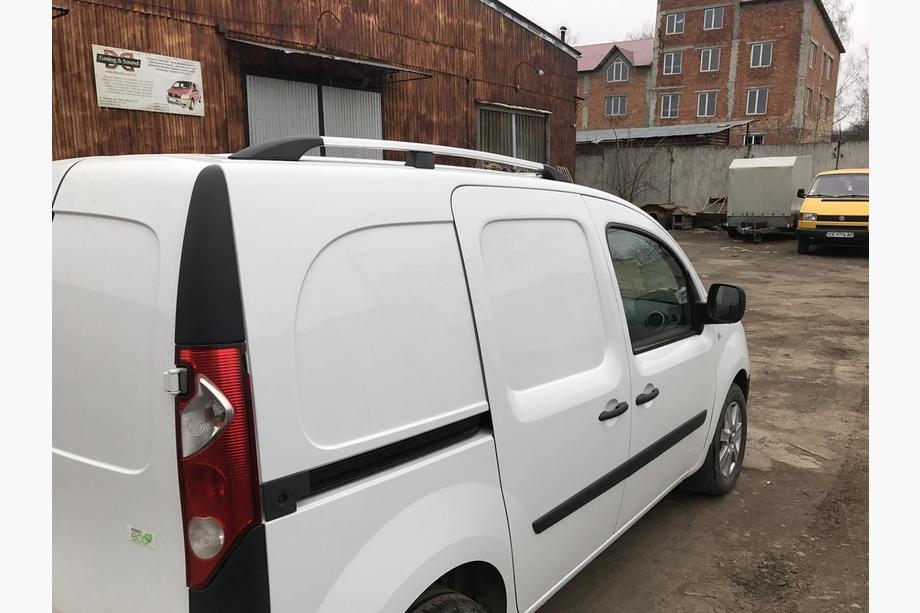 Mercedes Citan 2013-2021 Relingi Dachowe Chromowane Podstawa standardowa, metalowe stopki Zdjęcia 3