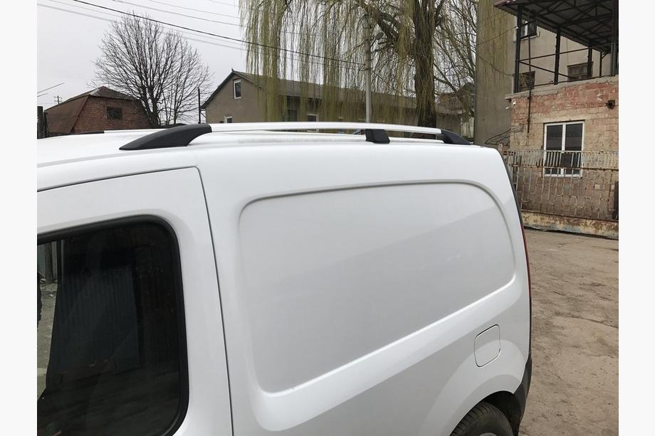 Mercedes Citan 2013-2021 Relingi Dachowe Chromowane Podstawa standardowa, metalowe stopki Zdjęcia 6