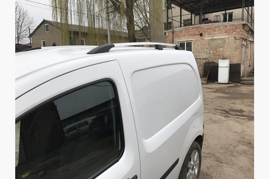 Mercedes Citan 2013-2021 Relingi Dachowe Chromowane Podstawa standardowa, metalowe stopki Zdjęcia 7