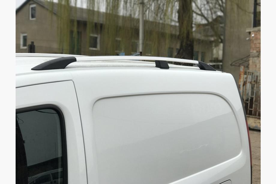 Mercedes Citan 2013-2021 Relingi Dachowe Chromowane Podstawa standardowa, metalowe stopki Zdjęcia 10