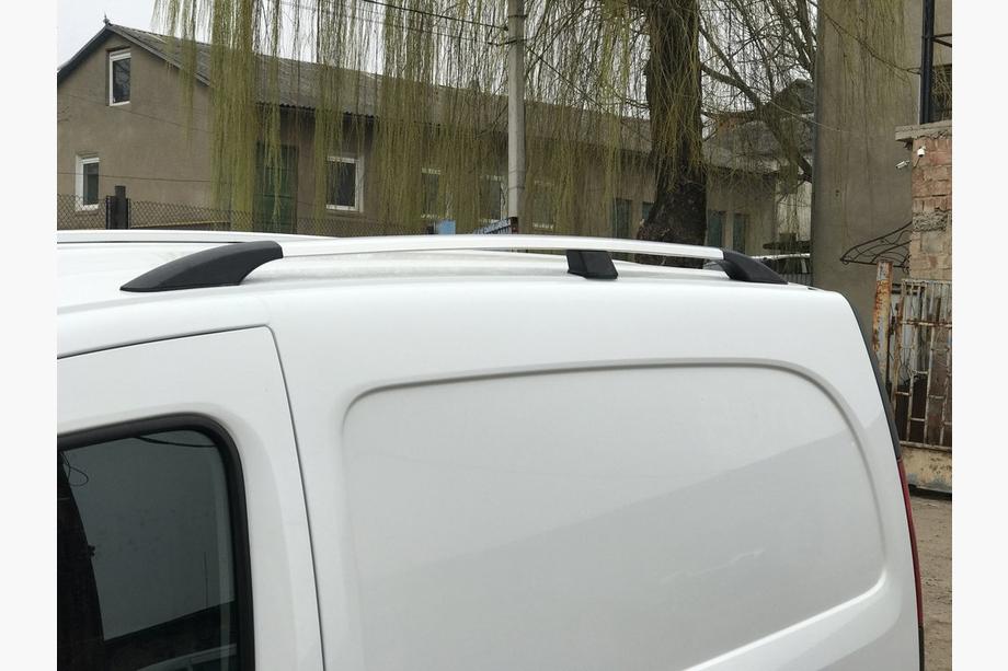 Mercedes Citan 2013-2021 Relingi Dachowe Chromowane Podstawa standardowa, metalowe stopki Zdjęcia 11