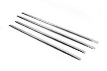 Mercedes ML W164 2005-2011 Zewnętrzne listwy ozdobne okien stal nierdzewna (4 szt) Carmos - Turecka Stal Nierdzewna zdjęcia 9