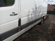 Volkswagen Crafter 2006-2016 Chromowane Nakładki na Klamek Drzwi (4 szt, Stal Nierdzewna) Carmos - Turecka Stal Nierdzewna zdjęcia 5