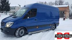 Volkswagen Crafter 2006-2016 Progi Boczné Premium (2 szt., Stal Nierdzewna) zdjęcia 4